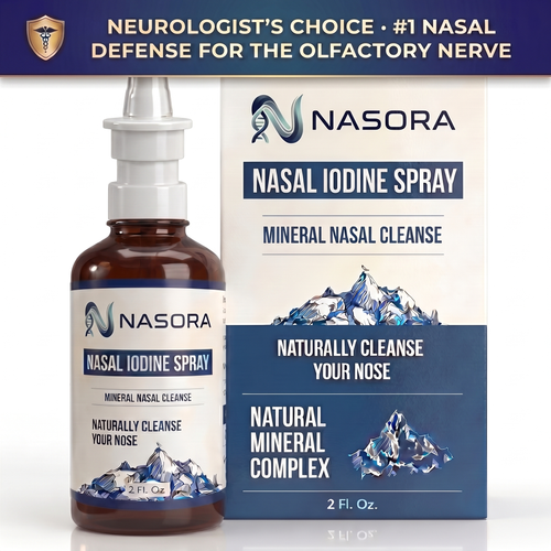 lodine-Based Formula. Guards the Nerve That Delivers Alzheimer's.