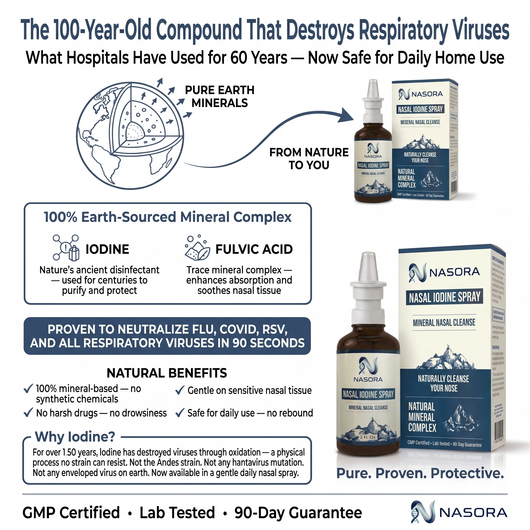 #1 iodine- Based Formula. Defends Against All 6 Circulating Viruses.